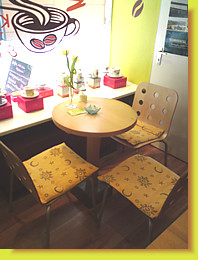 Cafe Michaelis Fürth - Gemütliche Sitzecke